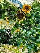 Carl Larsson solrosor France oil painting artist
